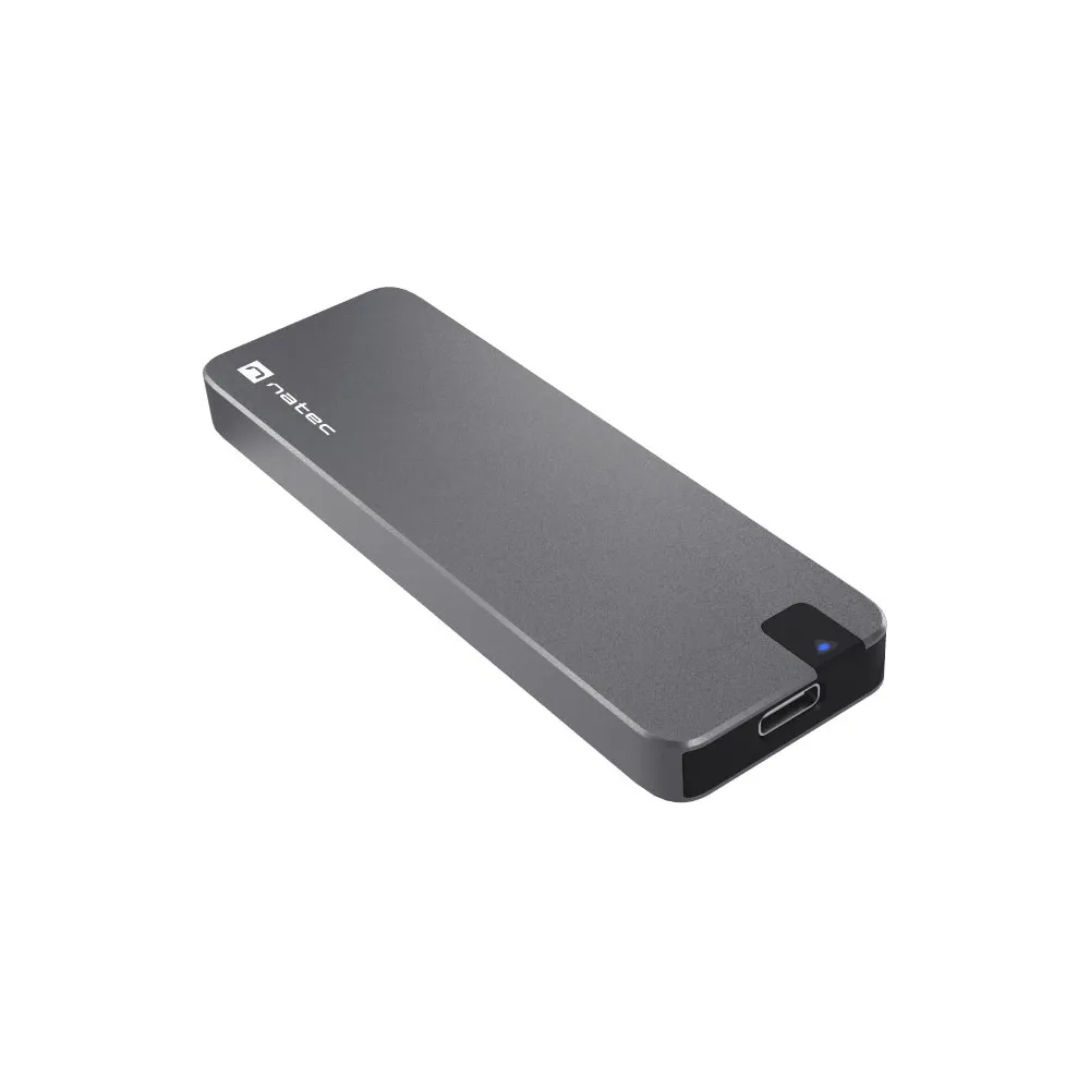 Obudowa na dysk SSD Natec Rhino M.2 NVME USB-C 3.1 Gen 2 - Szara, Aluminium - NKZ-1953 | Sklep ITnes.pl - IT for BUSINESS