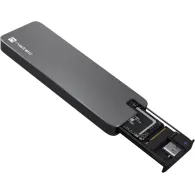 Obudowa na dysk SSD Natec Rhino M.2 NVME USB-C 3.1 Gen 2 - Szara, Aluminium - NKZ-1953 | Sklep ITnes.pl - IT for BUSINESS