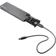 Obudowa na dysk SSD Natec Rhino M.2 NVME USB-C 3.1 Gen 2 - Szara, Aluminium - NKZ-1953 | Sklep ITnes.pl - IT for BUSINESS