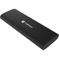 Obudowa na dysk SSD Natec Rhino M.2 NVMe Lite USB-C 3.1 Gen 2 NKZ-2286 - Aluminium, Czarna