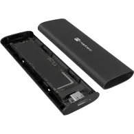 Obudowa na dysk SSD Natec Rhino M.2 NVMe Lite USB-C 3.1 Gen 2 NKZ-2286 - Aluminium, Czarna