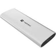Obudowa na dysk SSD Natec Rhino M.2 NVMe Lite USB-C 3.1 Gen 2 NKZ-2474 - Aluminium, Srebrna