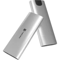 Obudowa na dysk SSD Natec Rhino M.2 NVMe Lite USB-C 3.1 Gen 2 NKZ-2474 - Aluminium, Srebrna