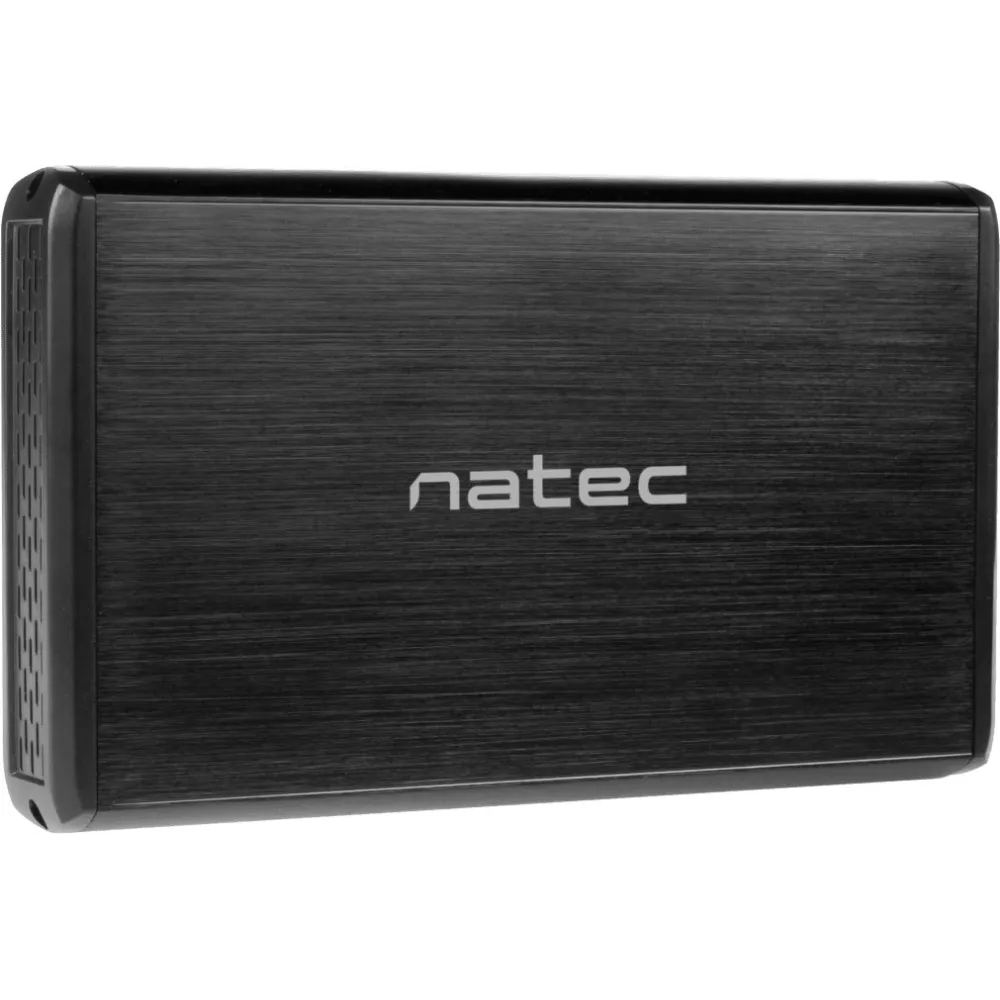 Obudowa zewnętrzna Natec RHINO SATA USB 3.0 NKZ-0448 do dysków 3,5" - Aluminium, Czarna