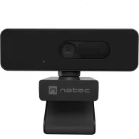 Kamera internetowa Natec Galago NKI-2423 - 1920x1080 px, 30 fps, USB-A, Czarna