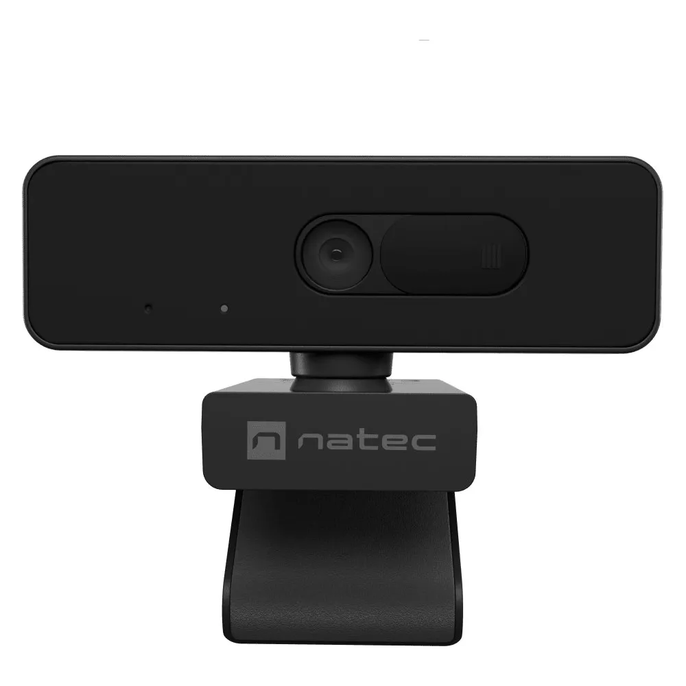 Kamera internetowa Natec Galago NKI-2423 - 1920x1080 px, 30 fps, USB-A, Czarna