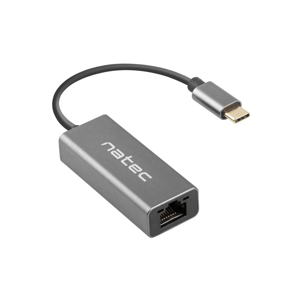 Karta sieciowa USB-C Natec Cricket NNC-1925, USB-C 3.1, 1x 1000Mbps RJ45 | Sklep ITnes.pl, IT for BUSINESS