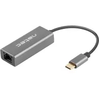 Karta sieciowa USB-C Natec Cricket NNC-1925, USB-C 3.1, 1x 1000Mbps RJ45 | Sklep ITnes.pl, IT for BUSINESS