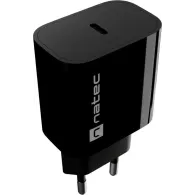 Ładowarka sieciowa Natec Ribera NUC-2395 - 1x USB-C, Czarna