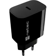 Ładowarka sieciowa Natec Ribera NUC-2395 - 1x USB-C, Czarna
