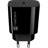 Ładowarka sieciowa Natec Ribera NUC-2395 - 1x USB-C, Czarna
