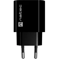 Ładowarka sieciowa Natec Ribera NUC-2395 - 1x USB-C, Czarna