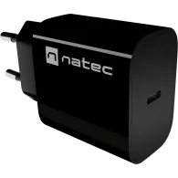 Ładowarka sieciowa Natec Ribera NUC-2395 - 1x USB-C, Czarna