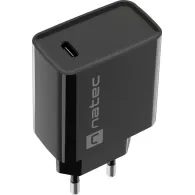 Ładowarka sieciowa Natec Ribera 20W NUC-2060 - 1x USB-C, Czarna