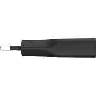 Ładowarka sieciowa Natec Ribera GaN Slim 20W NUC-2377 - 1x USB-C, 1x USB-A, Czarna