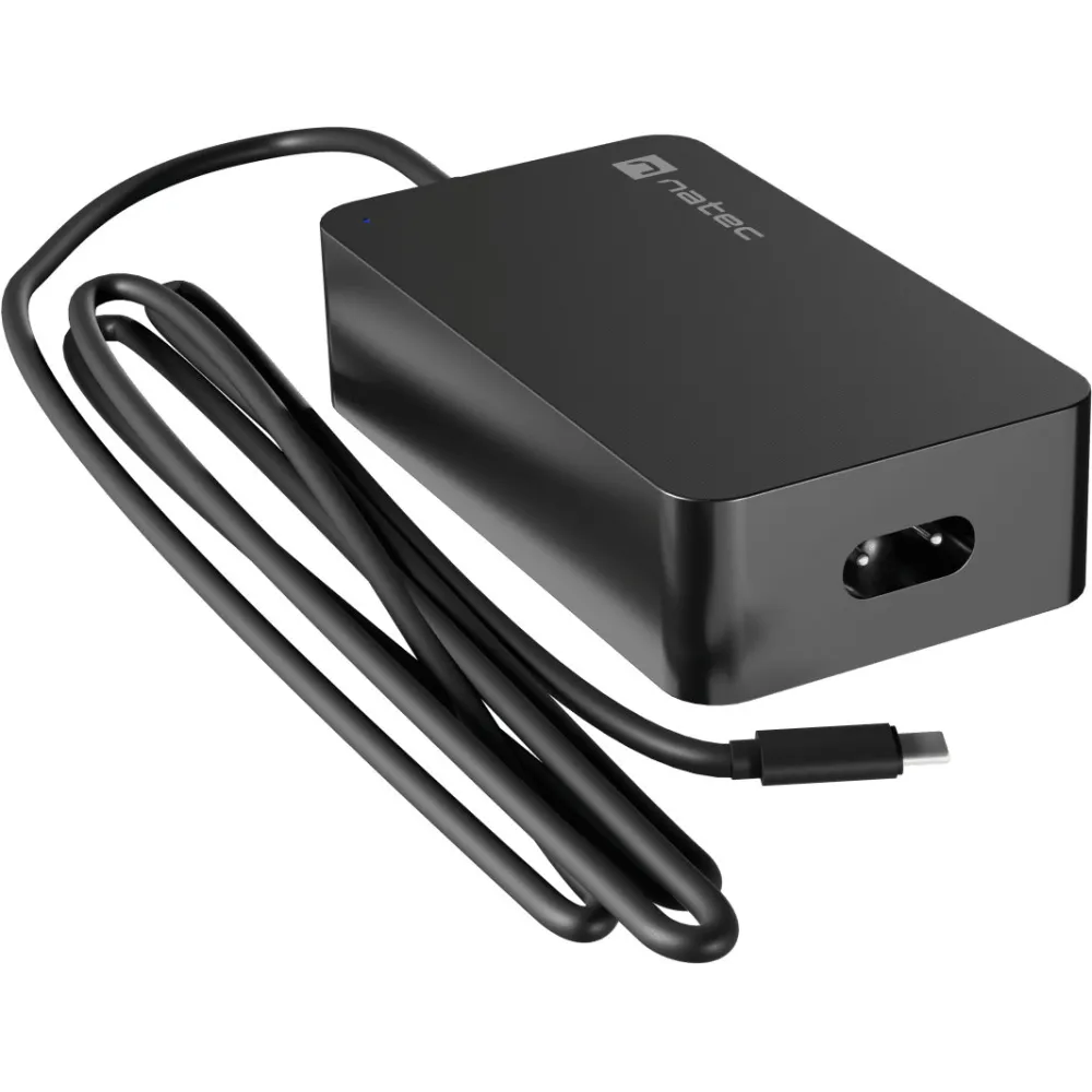 Zasilacz sieciowy USB-C Natec Grayling 45W NZU-2033 - Czarny