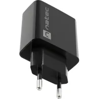 Ładowarka sieciowa Natec Ribera 18W NUC-2058 - 1x USB-A, Czarna