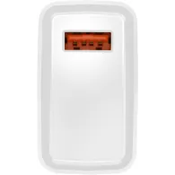 Ładowarka sieciowa Natec Ribera 18W NUC-2057 - 1x USB-A, Biała