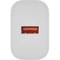 Ładowarka sieciowa Natec Ribera 18W NUC-2392 - 1x USB-A, Biała