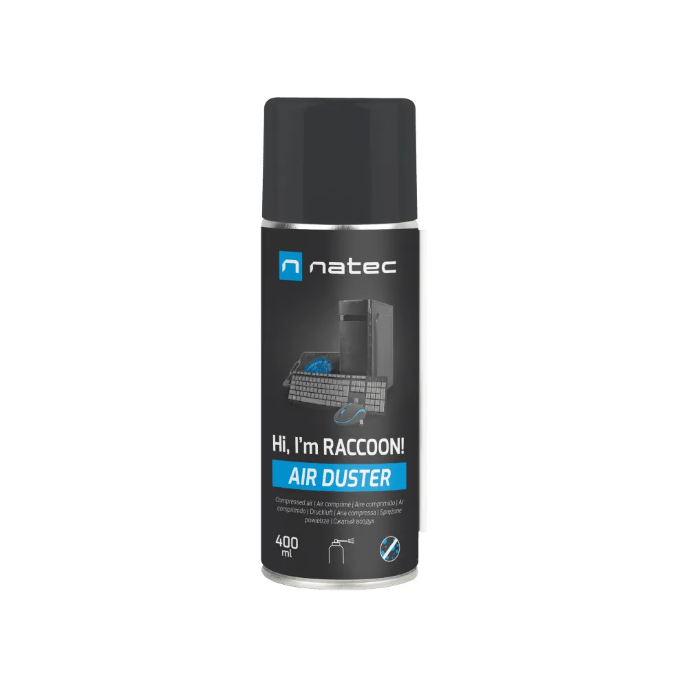 Sprężone powietrze Natec Raccoon Air Duster NSC-2119 - 400 ml