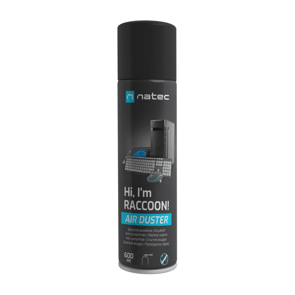 Sprężone powietrze Natec Raccoon Air Duster NSC-1763 - 600 ml