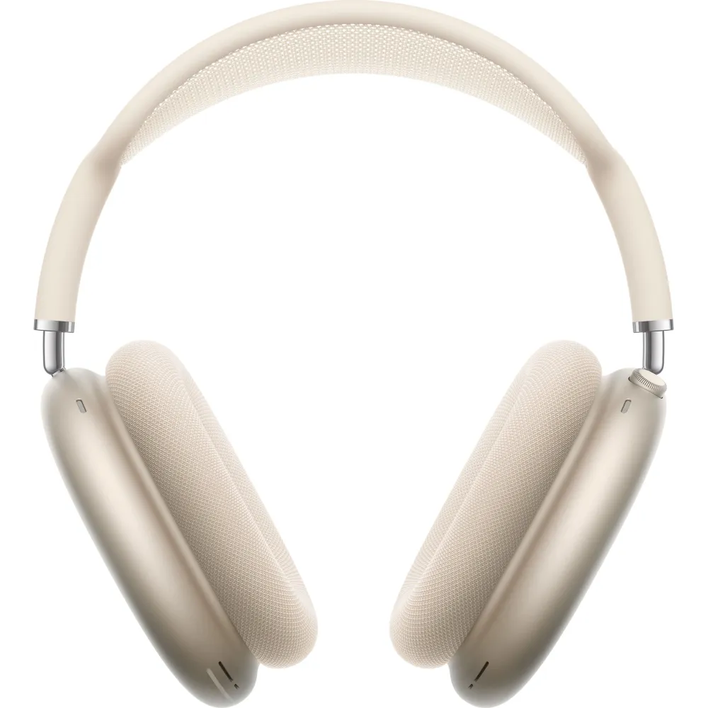 Słuchawki bezprzewodowe nauszne Apple AirPods Max 2 ANC MHWL4ZM/A - USB-C, Księżycowa poświata