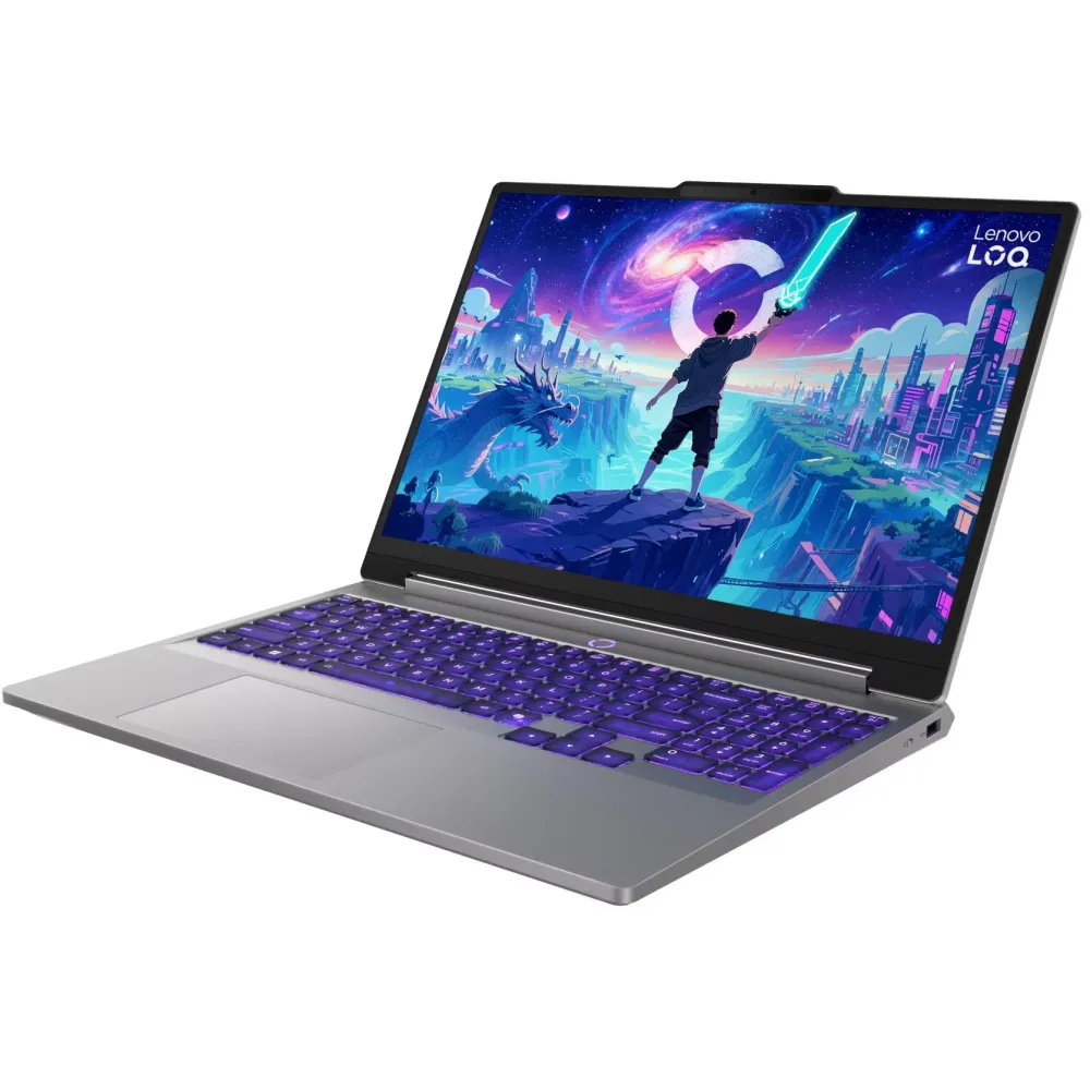 Laptop Lenovo LOQ 15IRH11E 83Y9004NPB - Core 5 205H/15,3" WUXGA IPS/RAM 16GB/SSD 512GB/GeForce RTX 3050/Szary/2 lata Carry-in - zdjęcie