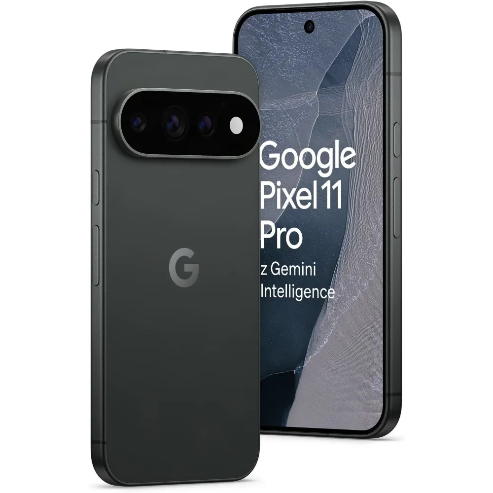 Smartfon Google Pixel 11 Pro GA10869-GB - Tensor G6/6,3" 2856x1280/256GB/RAM 12GB/5G/Czarny/50, 48, 48+42Mpix/Android/2 lata CI