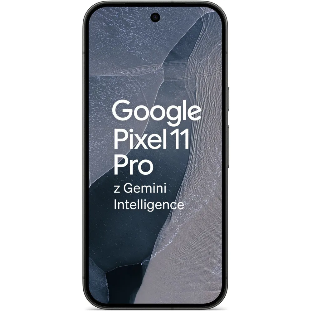 Zdjęcie produktu Smartfon Google Pixel 11 Pro GA10869-GB - Tensor G6/6,3" 2856x1280/256GB/RAM 12GB/5G/Czarny/50, 48, 48+42Mpix/Android/2 lata CI