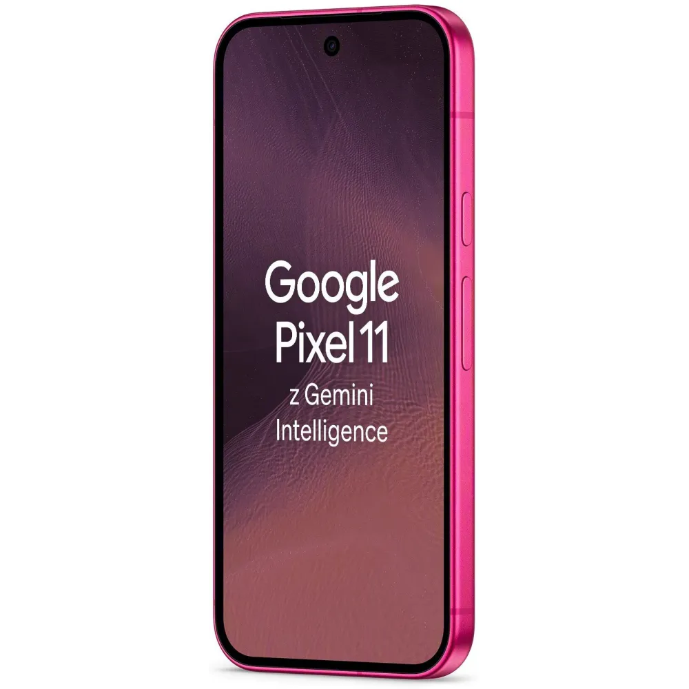 Zdjęcie produktu Smartfon Google Pixel 11 GA11815-GB - Tensor G6/6,3" 2424x1080/256GB/RAM 12GB/5G/Różowy/48, 10,8, 13+10,5Mpix/Android/2CI