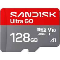 Karta pamięci SanDisk Ultra GO microSDXC 128GB 190MB/s SDSQUGN-128G-GN6MN - UHS-I, V10, A1, Class 10