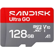 Karta pamięci SanDisk Ultra GO microSDXC 128GB 190MB/s SDSQUGN-128G-GN6MN - UHS-I, V10, A1, Class 10