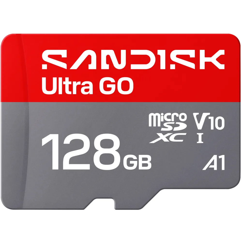 Karta pamięci SanDisk Ultra GO microSDXC 128GB 190MB/s SDSQUGN-128G-GN6MN - UHS-I, V10, A1, Class 10