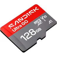 Karta pamięci SanDisk Ultra GO microSDXC 128GB 190MB/s SDSQUGN-128G-GN6MN - UHS-I, V10, A1, Class 10