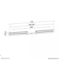 Uchwyt ścienny Neomounts by Newstar dla Sonos Arc & Arc Ultra WL30-727WH1 - Biały