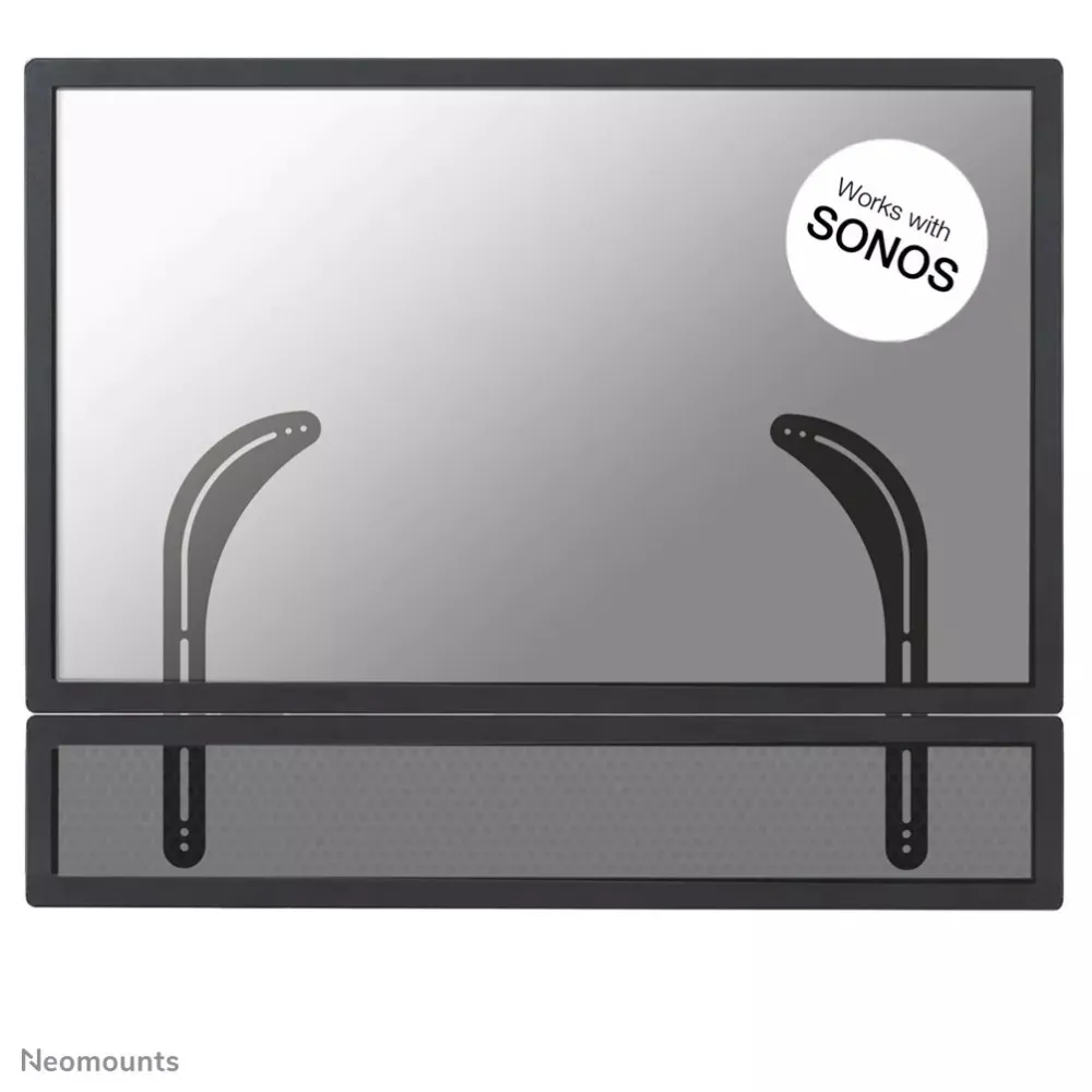 Uchwyt montażowy do monitora Neomounts by Newstar dla soundbarów Sonos NM-USP100BLACK - Czarny