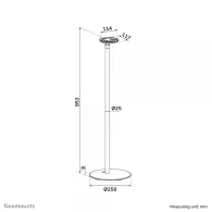 Stojak Neomounts by Newstar dla głośników Sonos Era 100 FL45-721BL1 - wys. 85 cm, Czarny