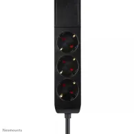 Biurkowa listwa zasilająca Neomounts by Newstar DS22-840BL6 - 3 gniazda, 2x USB-C, 1x USB-A, Czarna