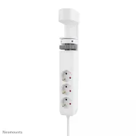 Biurkowa listwa zasilająca Neomounts by Newstar DS22-840WH6 - 3 gniazda, 2x USB-C, 1x USB-A, Biała