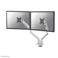 Uchwyt stołowy do monitorów Neomounts by Newstar NEXT Slim Dual Monitor arm 17-35" DS70-250SL2 - Sprężyna gazowa, Srebrny