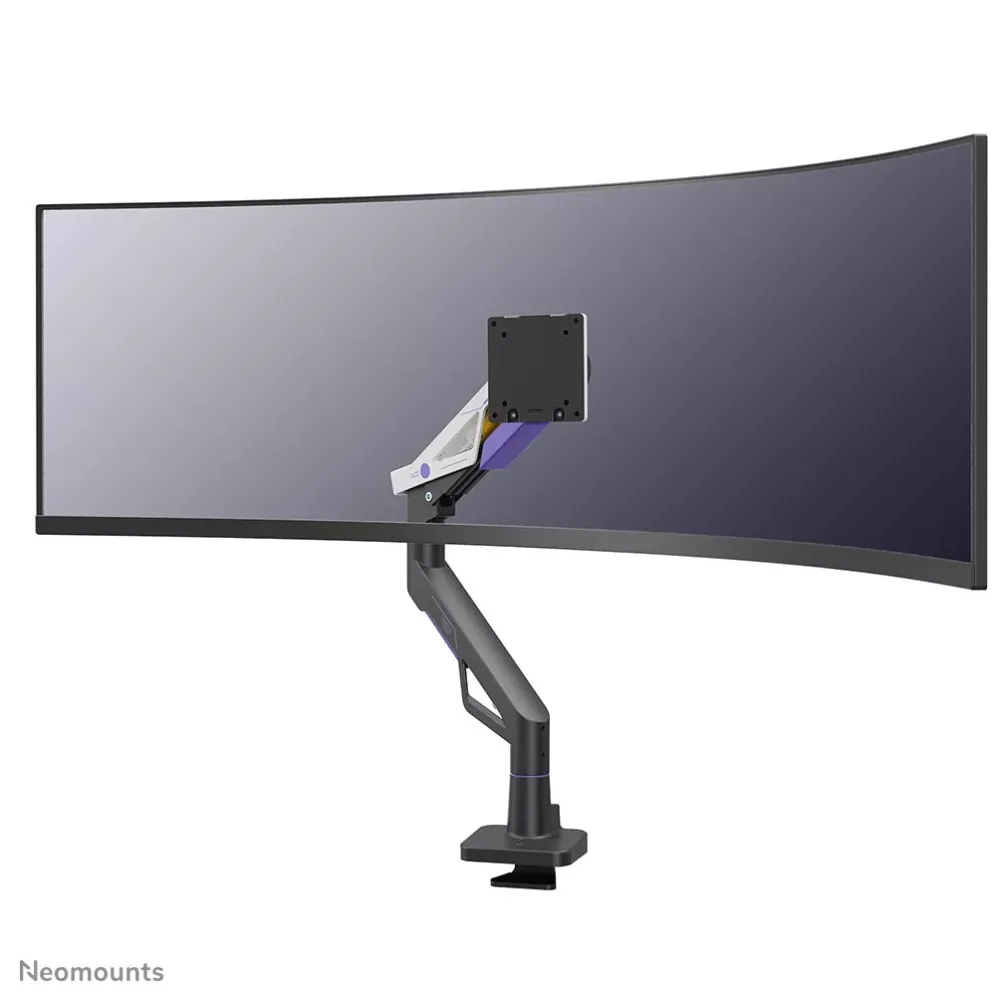 Uchwyt stołowy do monitorów Neomounts by Newstar ACE Gaming monitor arm 24-57" DS70-256BL1 - Sprężyna gazowa, Czarny, Fiolet