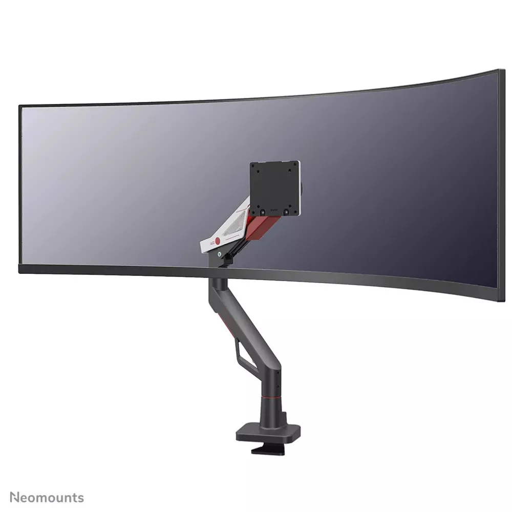 Uchwyt stołowy do monitorów Neomounts by Newstar ACE Gaming monitor arm 24-57" DS70-256RD1 - Sprężyna gazowa, Czarny, Czerwony
