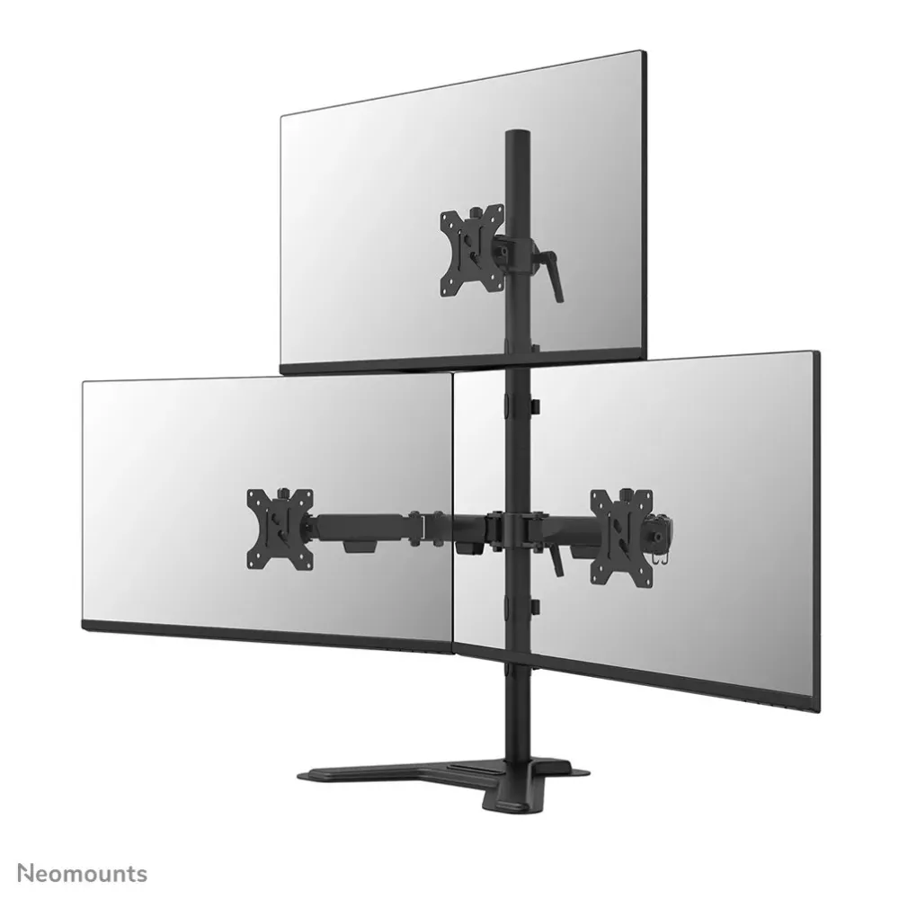 Stojak do monitora Neomounts by Newstar Triple Monitor Stand 10-32" DS45-600BL2-1 - Czarny