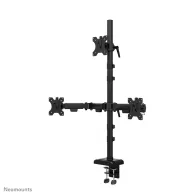 Uchwyt biurkowy na monitory Neomounts by Newstar Triple Monitor arm 10-32" DS60-600BL2-1 - Czarny