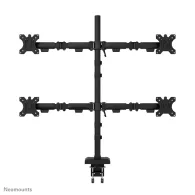 Uchwyt biurkowy na monitory Neomounts by Newstar Quadruple Monitor arm 10-32" DS60-600BL2-2 - Czarny