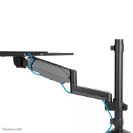 Uchwyt biurkowy na monitor i klawiaturę Neomounts by Newstar Sit-stand Workstation Desk 17-32" DS90-325BL1 - Sprężyna gazowa