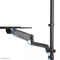Uchwyt ścienny na monitor i klawiaturę Neomounts by Newstar Sit-stand Workstation Wall 17-32" WL90-325BL1 - Sprężyna gazowa