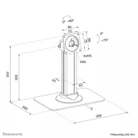 Stojak na tablet Neomounts by Newstar Tablet Desk Stand DS15-631BL1 - Czarny