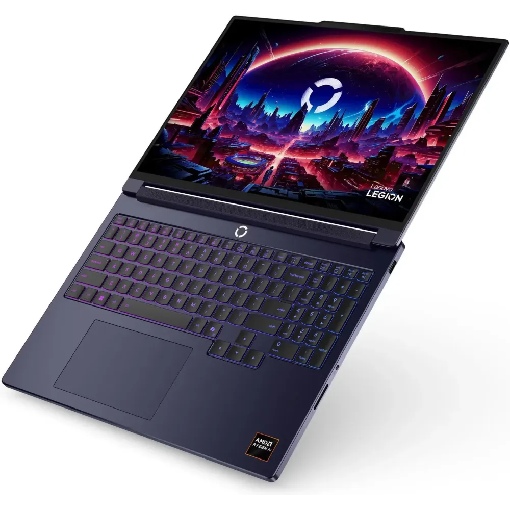 Laptop Lenovo Legion 7 16AGP11 83Q89OG4FPB - Ryzen AI 9 HX 470/16" WQXGA OLED HDR/RAM 32GB/1TB + 1TB/GF RTX 5070/Granatowy/Win 11 Pro - zdjęcie