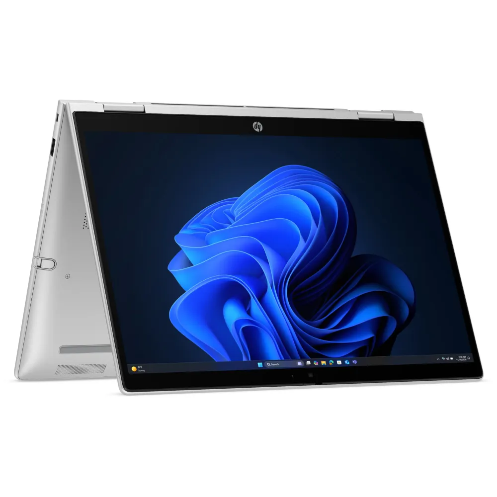 Laptop HP ProBook 4 Flip G2i 13 E55XTET - Core 5 320/13,3" WUXGA IPS MT/RAM 16GB/512GB/Pike Srebrny Plastic For Wlan Id/Win 11 Pro/3OS - zdjęcie